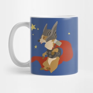 Thorgi, The Corgi God Of Thunder Mug